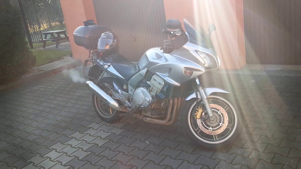 Pierwsze odpalenie w sezonie 2021 - Honda CBF1000 z przebiegiem 197kkm