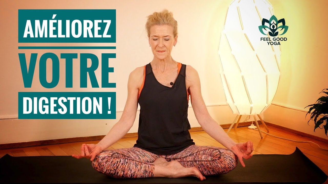 Cours de yoga - Amélioration de la DIGESTION! (35 min)