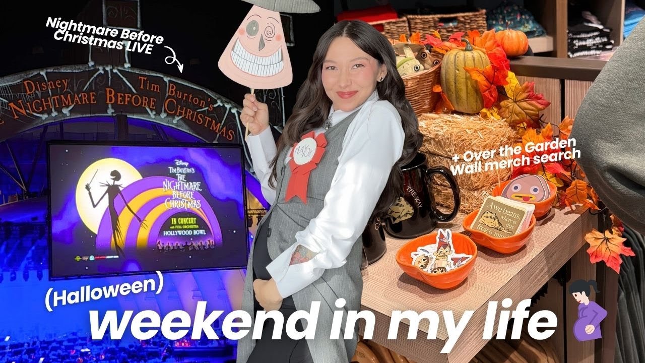 Halloweeneekend VLOG (Кошмар перед Рождеством в прямом эфире, За садовой оградой, Магазин WB)