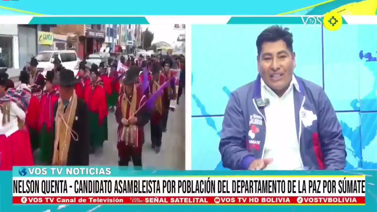 Nelson Qenta - Candidato asambleista por población del departamento de La Paz por SÚMATE
