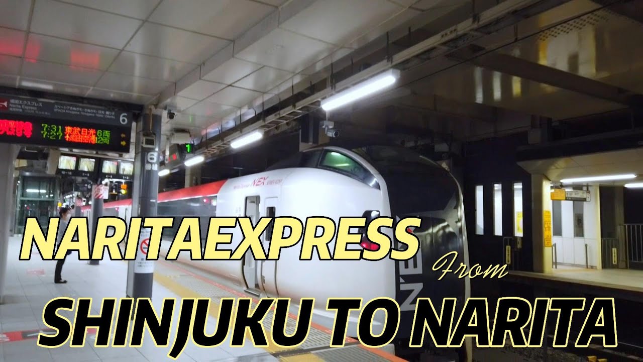 NaritaExpress (NEX) From Shinjuku To Narita