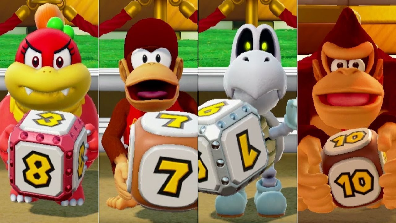 Super Mario Party - Unlocking All Secret Characters