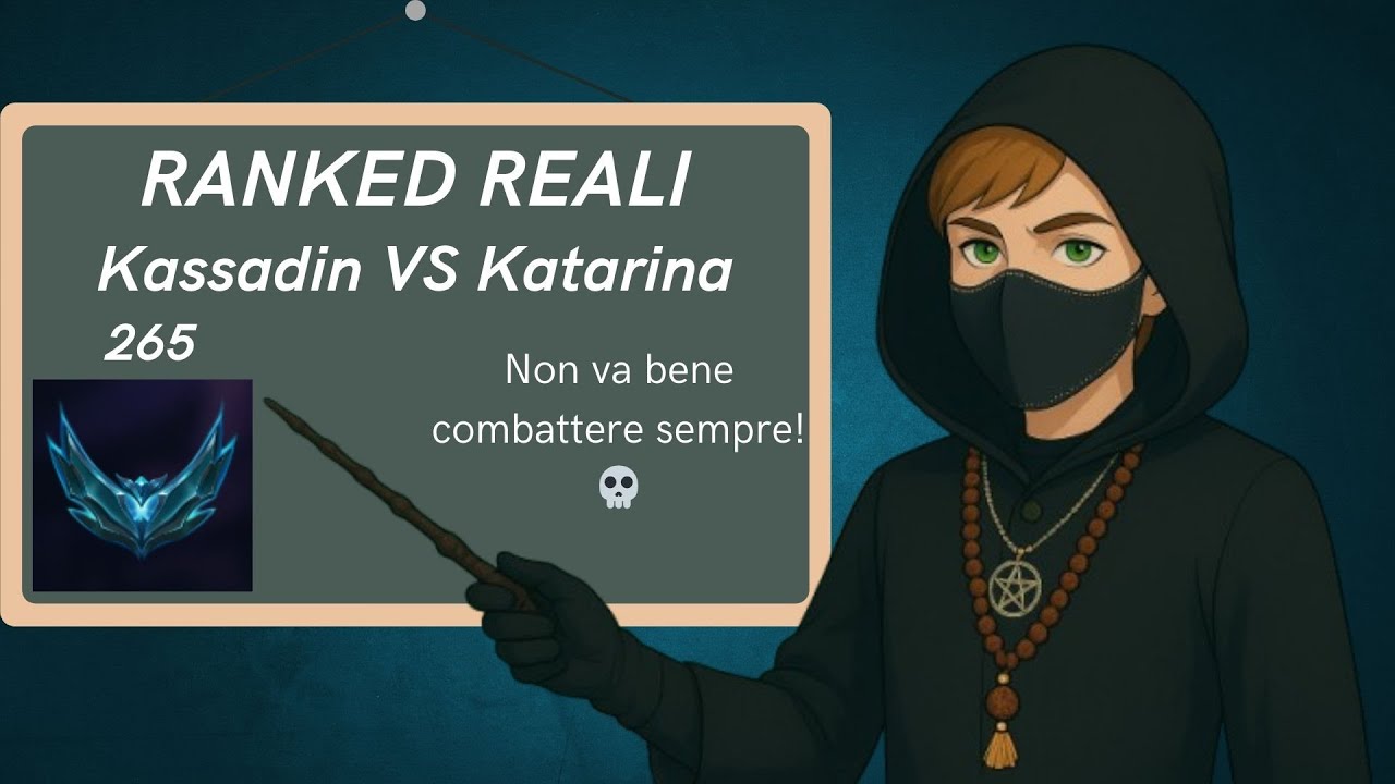 Kassadin Mid VS Katarina - Ranked reali - Platino (Parte 265)