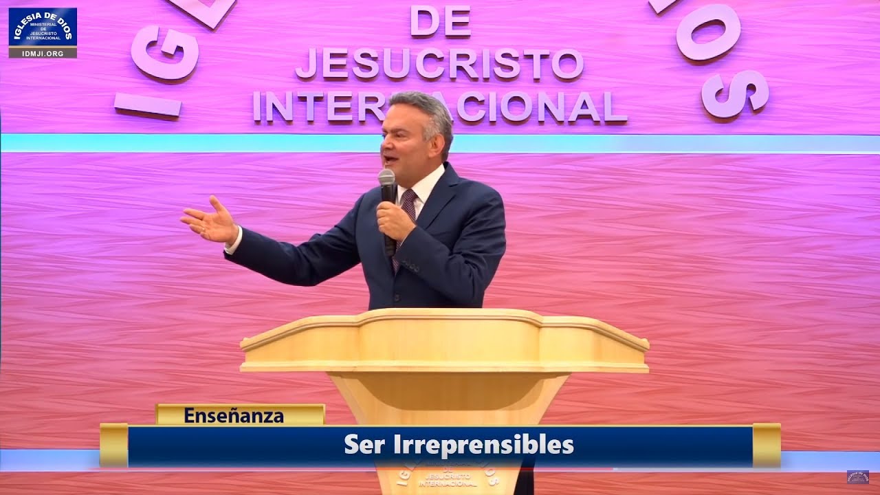 Enseñanza: Ser irreprensibles - Hno. Andrés Carrillo - IDMJI