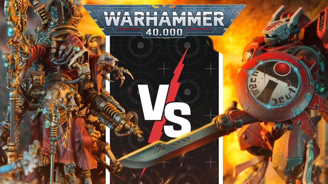 T'au Empire vs Adeptus Mechanicus | Warhammer 40k Battle Report