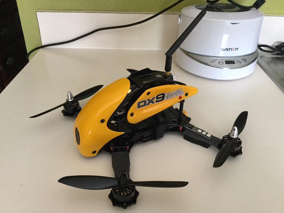 The RoboCat  FPV Racer Quadcopter Maiden Flight .