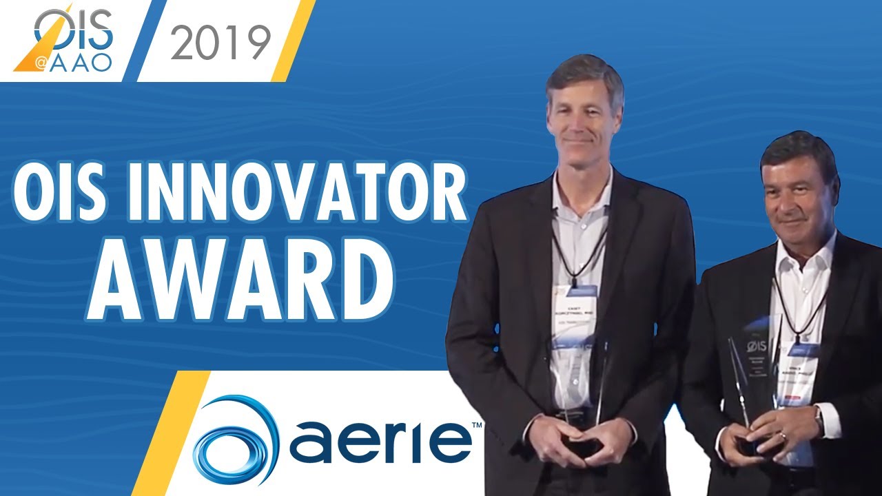 OIS Innovator Award Presented at OIS @ AAO 2019