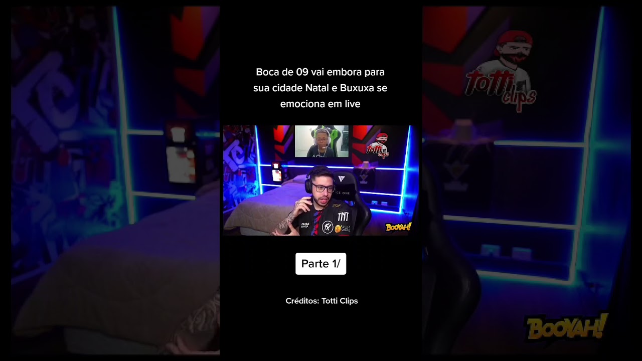 BUXEXA CHOROU EM LIVE AO SABER QE BOCA VAI IR EM BORA DE SP 😭