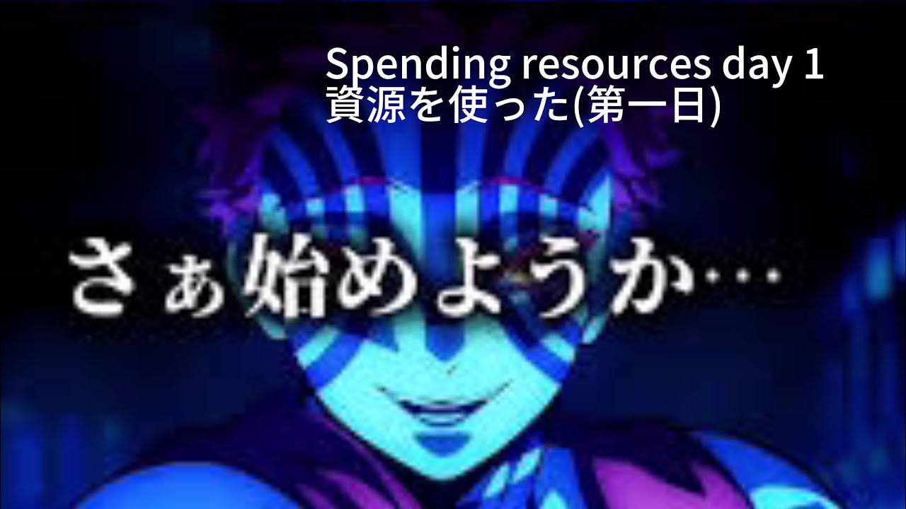 Last War ラストウオー  Spending resources day 1    資源を使った(第一日)