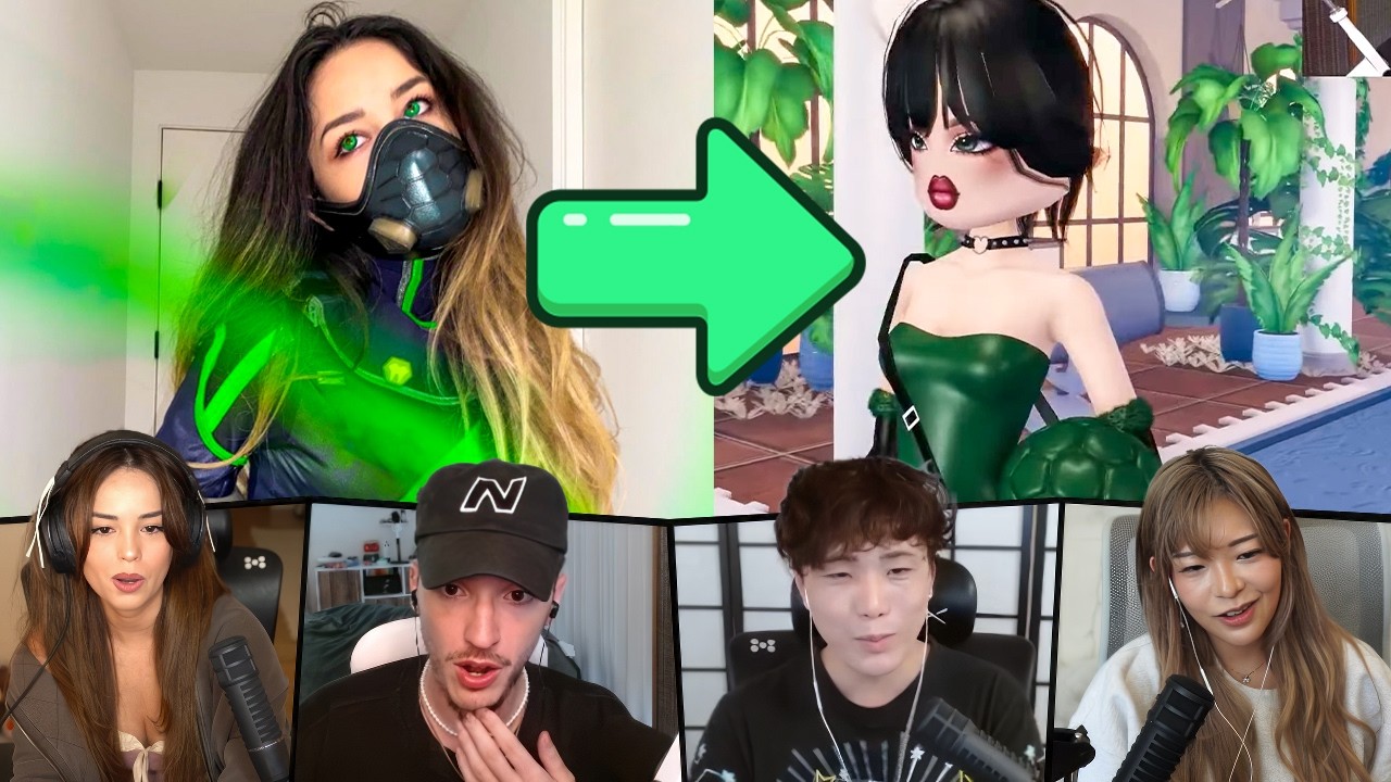 We Got Sykkuno and Valkyrae Addicted to DRESS TO IMPRESS