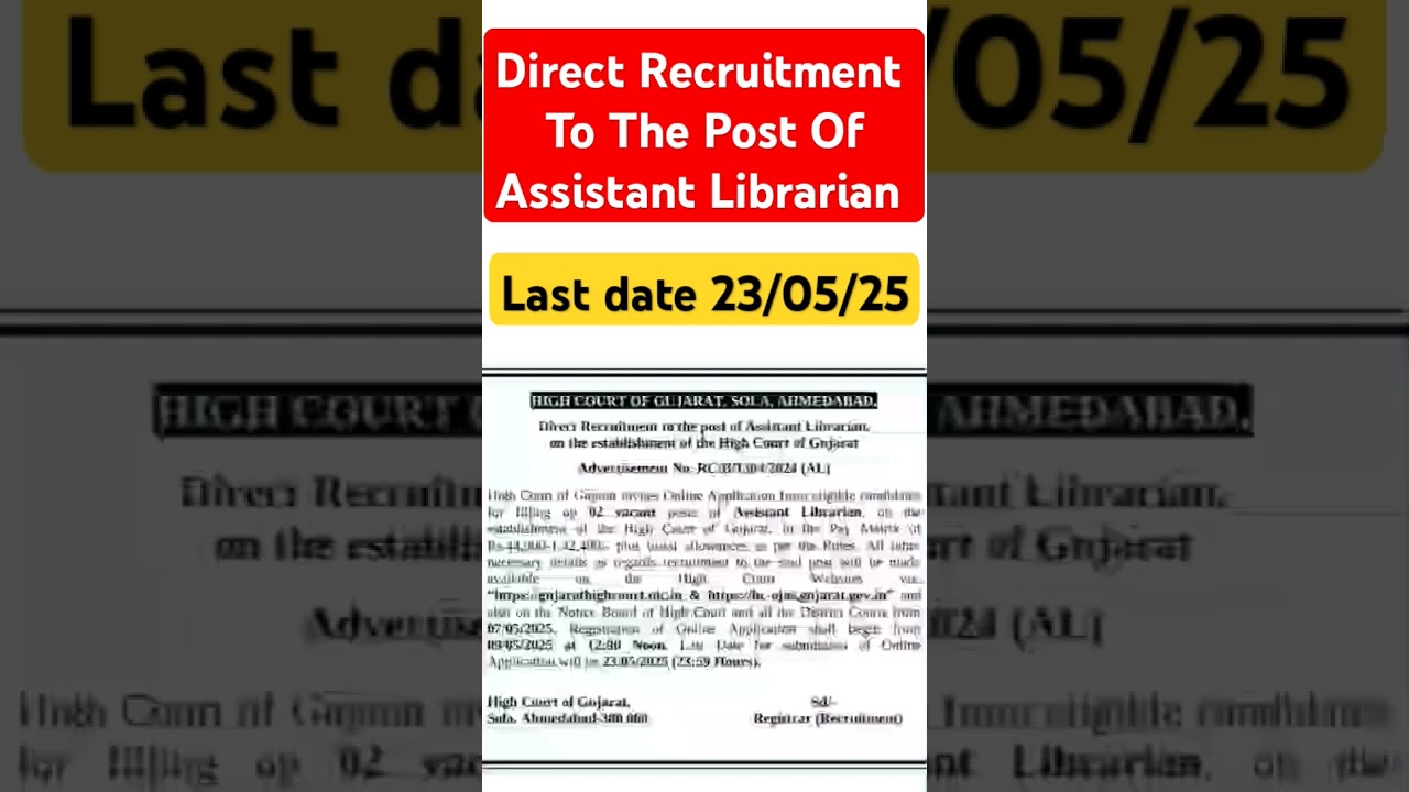 assistant librarian recruitment 2025 #urgentvacancy #jobopening #jobvacancy #latestvacancy #job #fyp