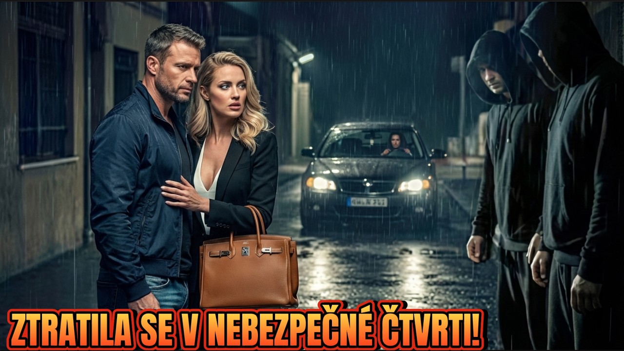 Generální ředitelka se ztratila v nebezpečné čtvrti