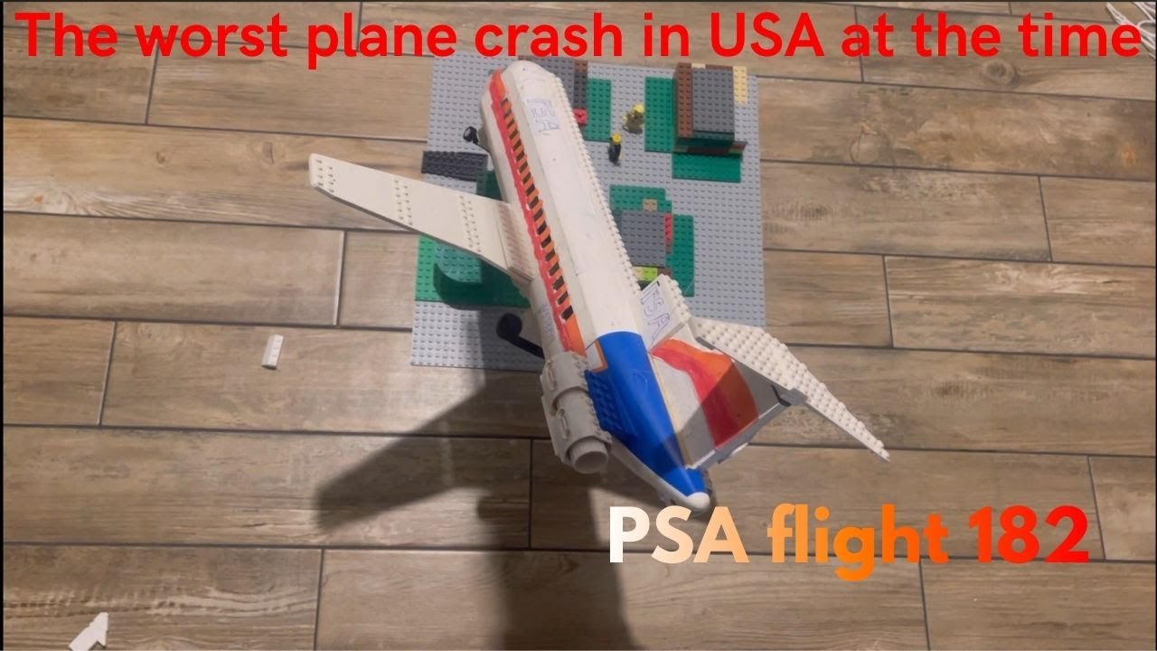PSA flight 182 recreated in Lego