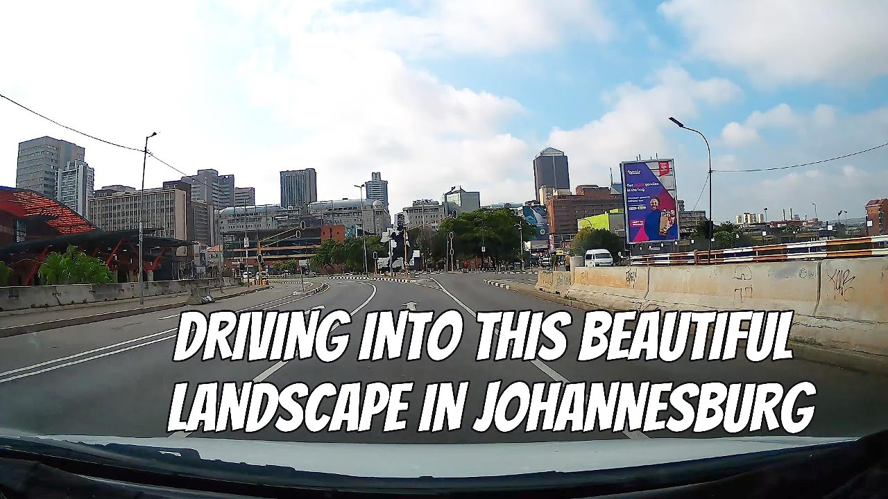Lets Go DashCam  Episode 81: Driving into the beautiful Landscape View in Johannesburg|DashCam Video