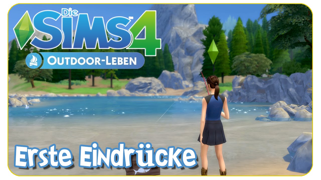 Die Sims 4 Outdoor Leben (DLC/Gameplaypack) - Erste Eindr&uuml;cke - Gameplay, CAS, M&ouml;bel & more