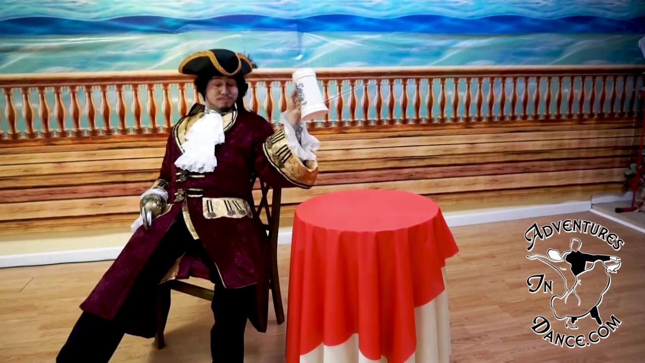 Drunken Sailor Dancing with Water Challenge