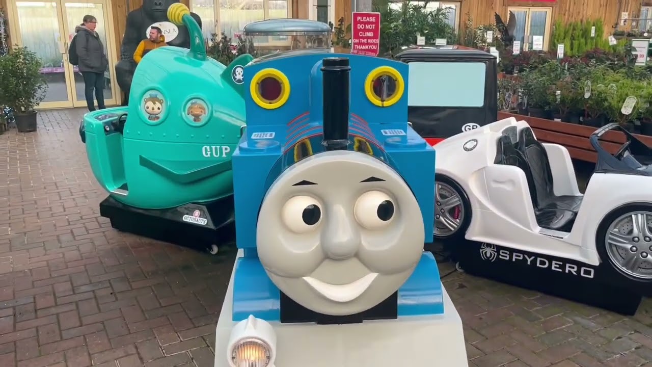 RG Mitchell Thomas The Tank Engine Kiddie Ride with Stamar Board CHRISTMAS DAY SPECIAL !!! NOW GONE