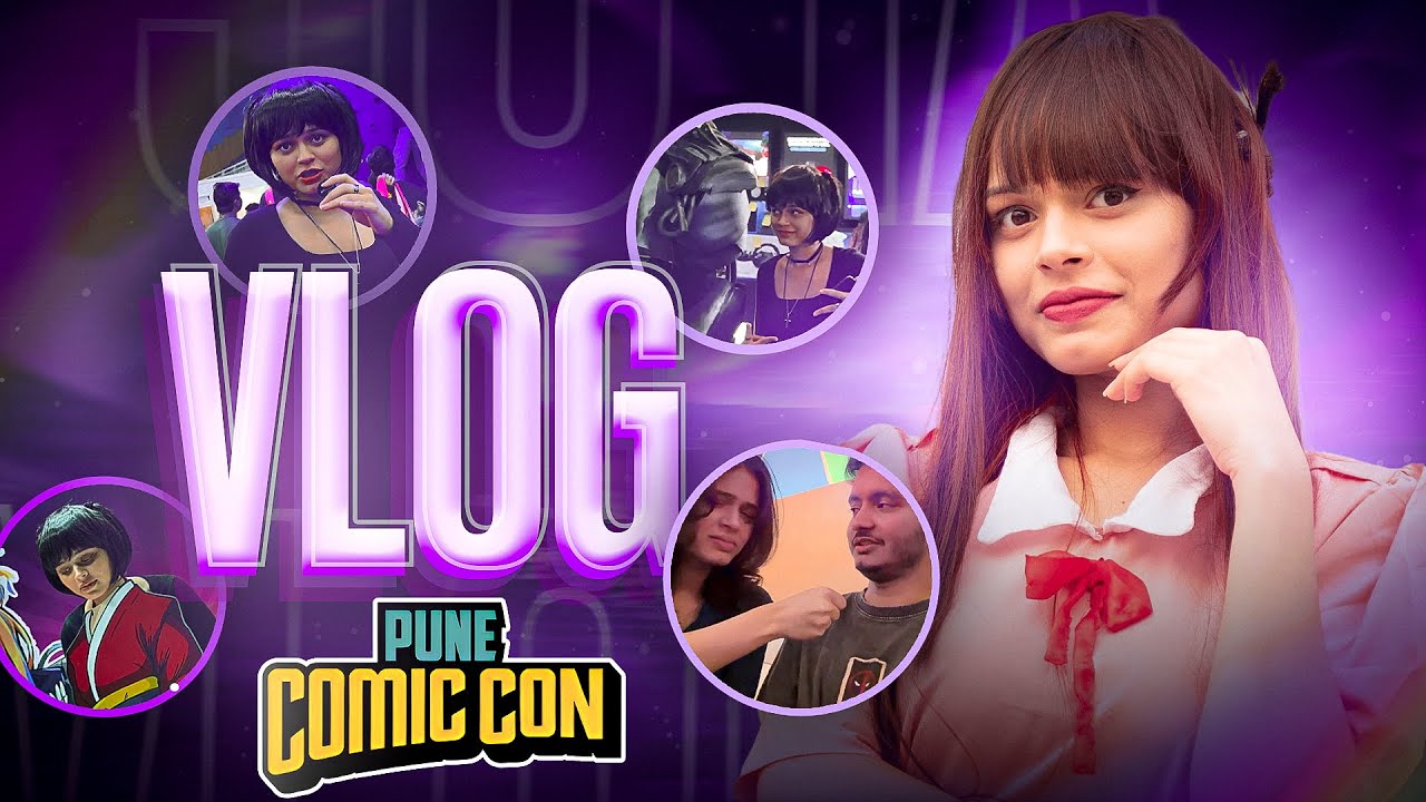 I went to the FIRST EVER Pune comic con | Rara chan