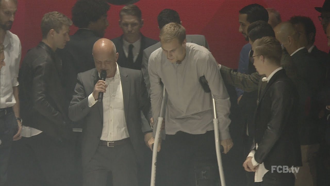 FC Bayern: Meisterfeier 2015 im Postpalast - Badstuber: 