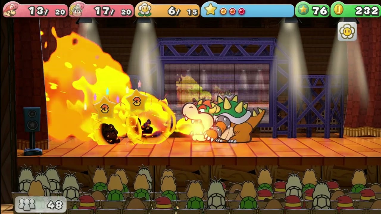Paper Mario The Thousand Year Door Remake Boss 15: Bowser