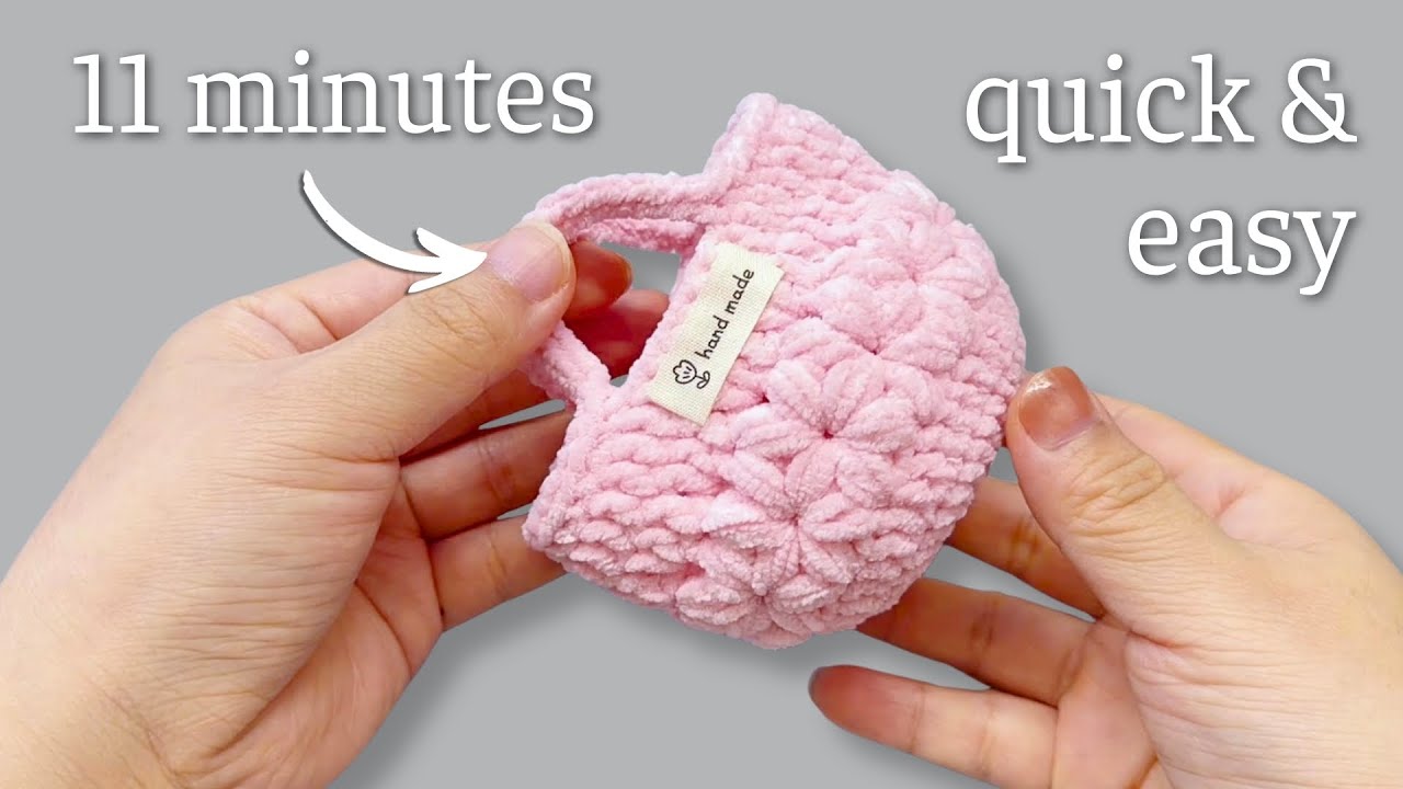 How to Crochet an AirPods Case | Easy Beginner Tutorial