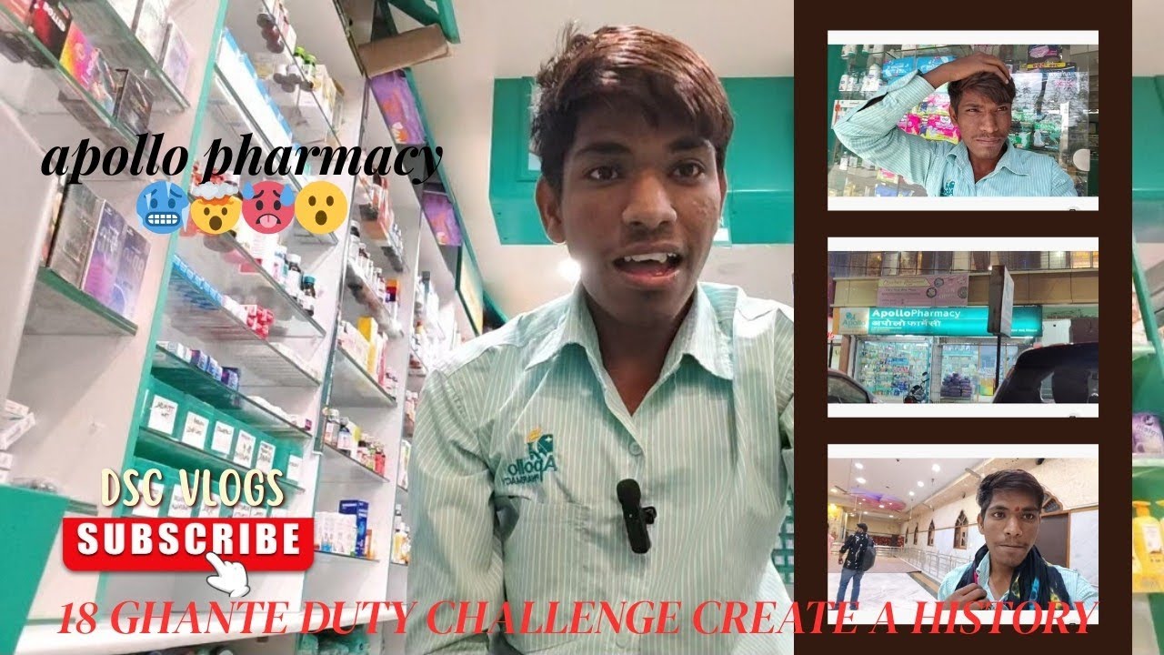 Apollo Pharmacy works in 18 hours 🥶🤯Duty challenge in create History 👆🙏💯🫡