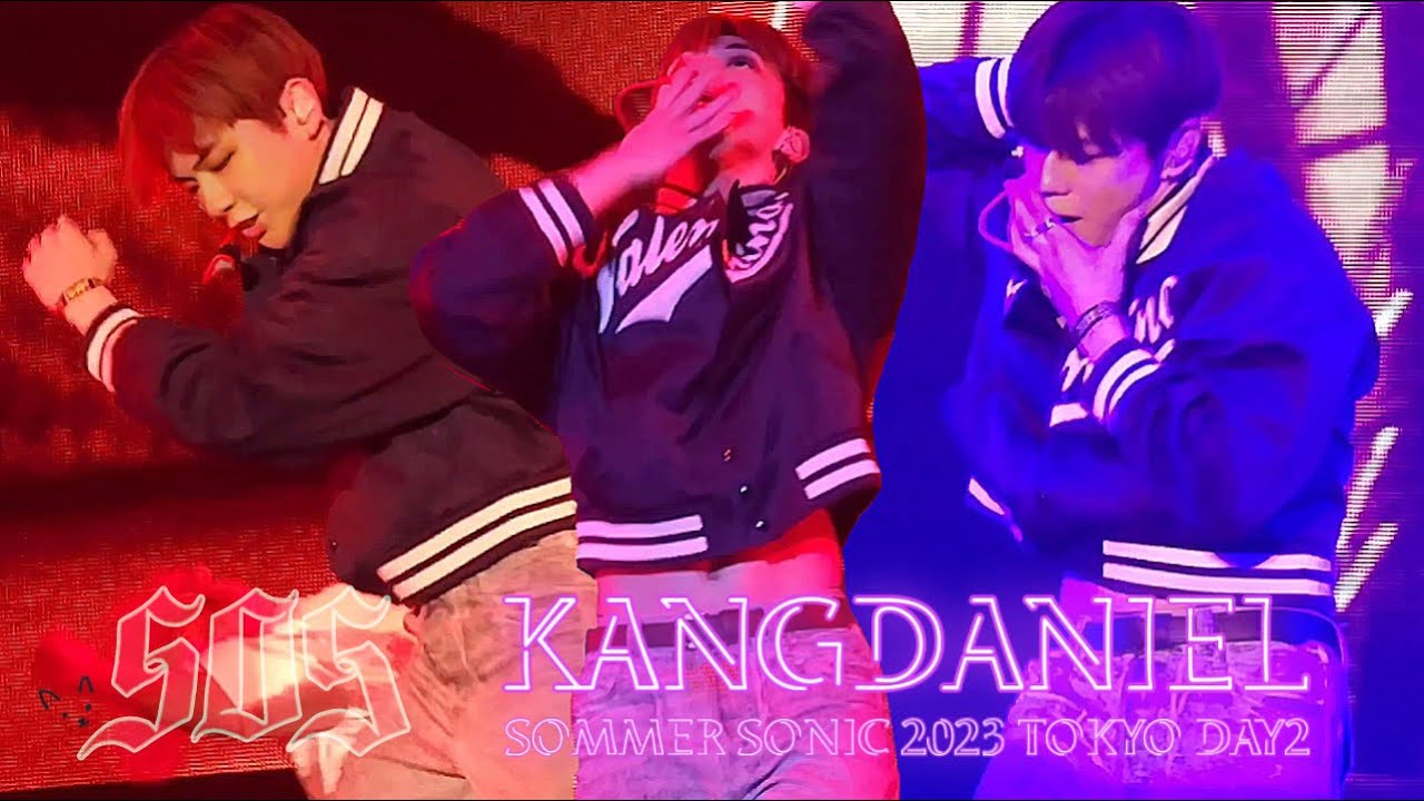 SOS 4k 폰캠 풀영상 SOMMER SONIC 2023 TOKYO Day2  230820 강다니엘 KANGDANIEL