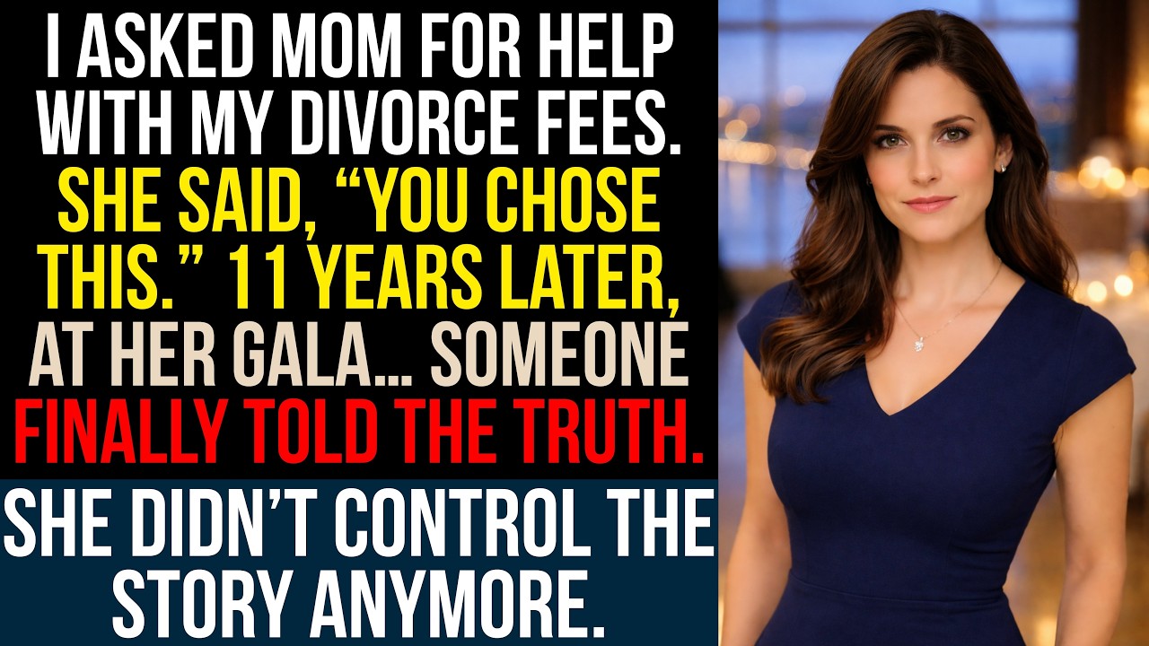 My Mom Refused to Help With My Divorce Fees. 11 Years Later, the Truth Came Out
