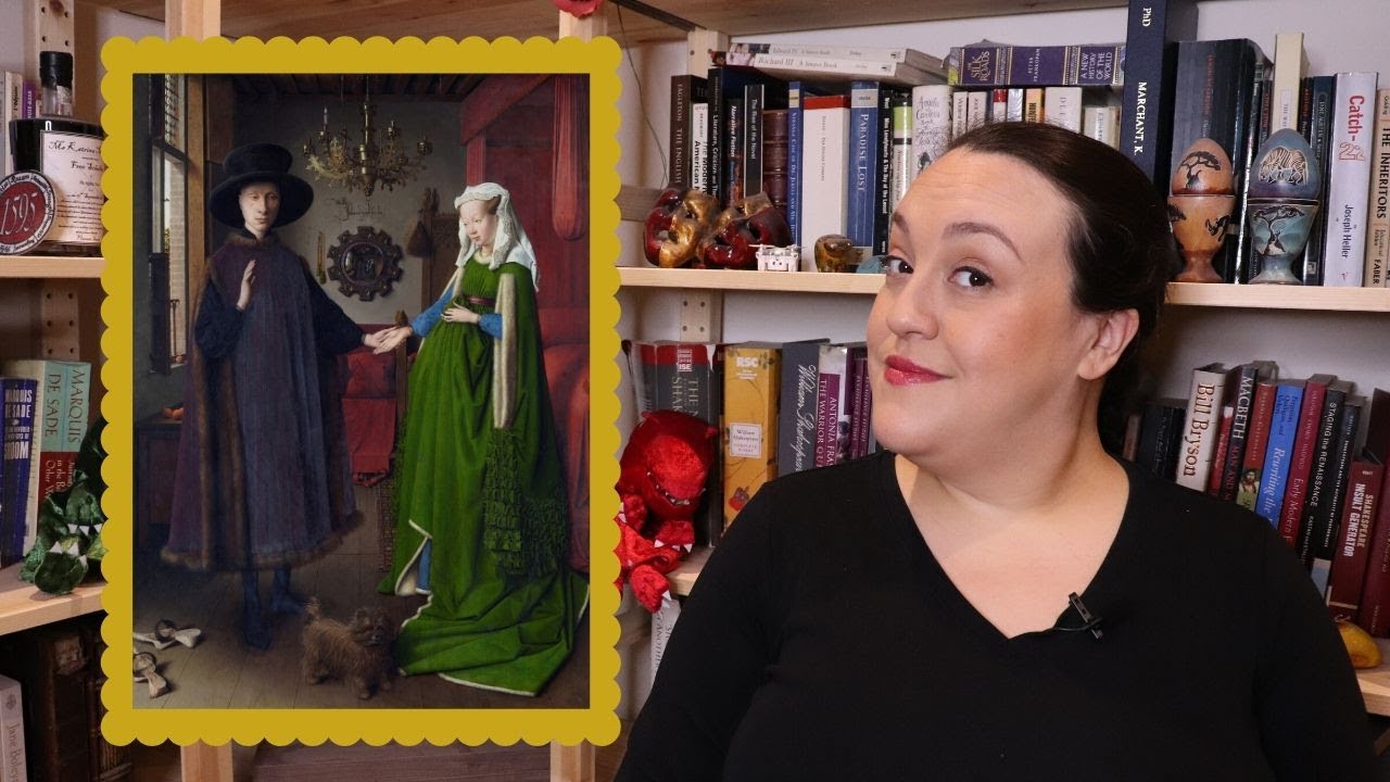 Dr Kat and the Arnolfini Portrait