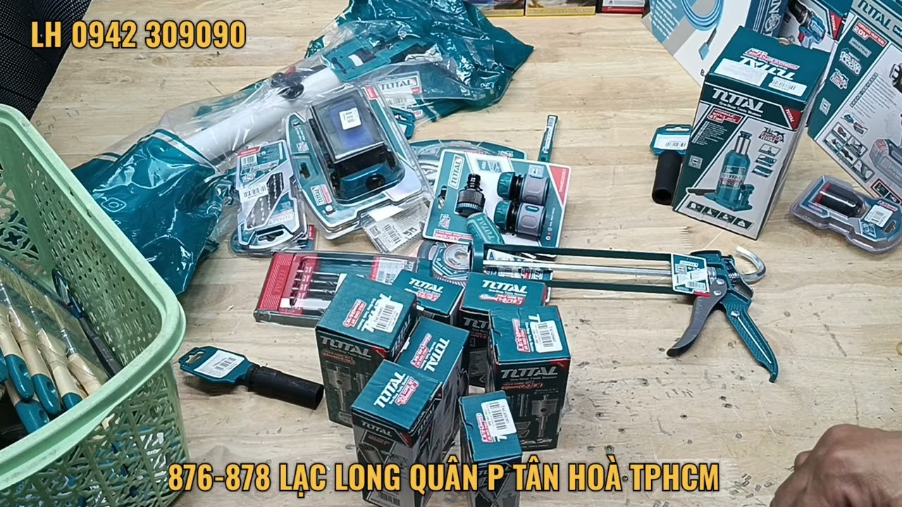 Hôm nay Đồ nghề, Máy cầm tay Total lại về 