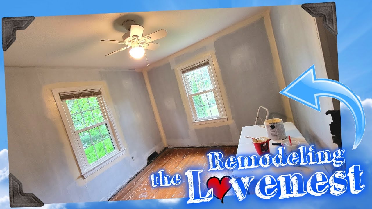 THE PAINTING HAS BEGUN !! REMODELING THE LOVENEST HOME RENOVATION MARION AND NATE