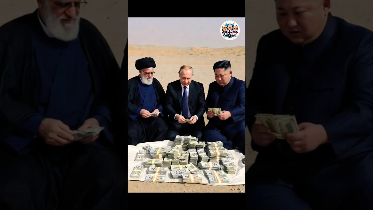 Trump Stole Their Money?! 😂💰 | Putin, Khamenei & Kim Jong Un REACT! #Trump#Putin#Khamenei