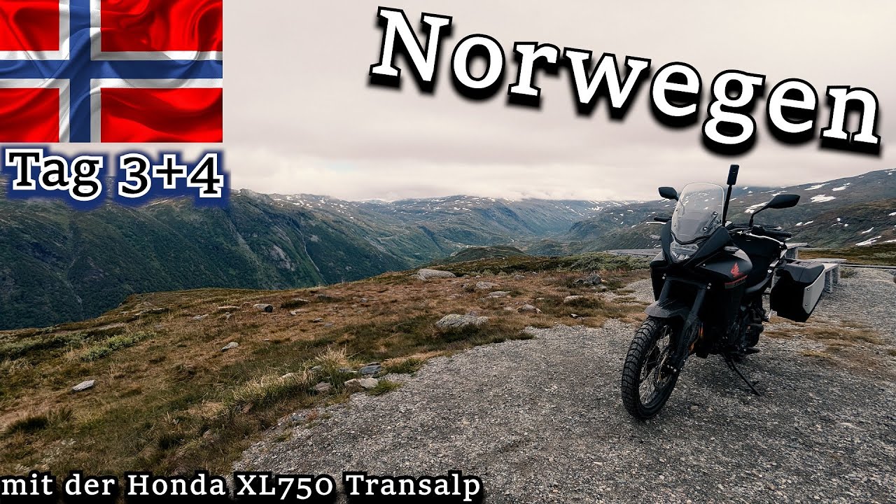 Traumhafte Passstraßen bis GEIRANGER 🇸🇯 🏍️ mit dem Motorrad durch Norwegen