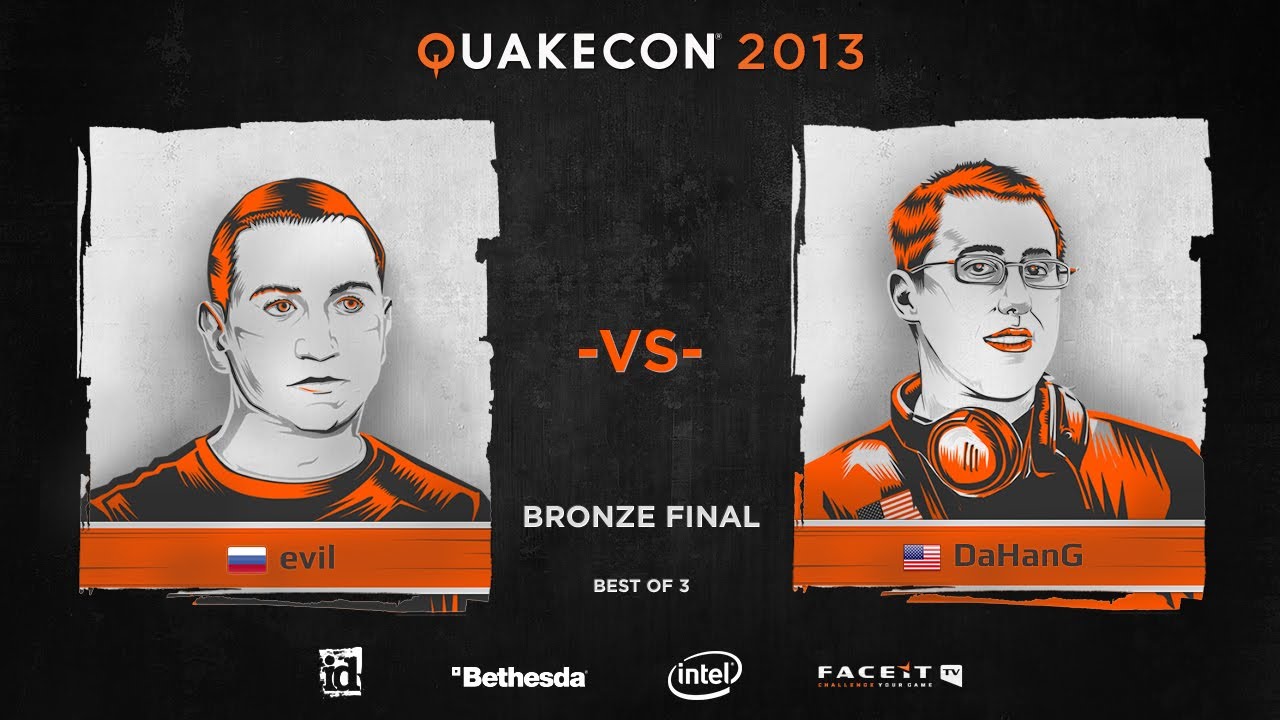 QuakeCon 2013: Bronze Final - DaHanG vs. evil