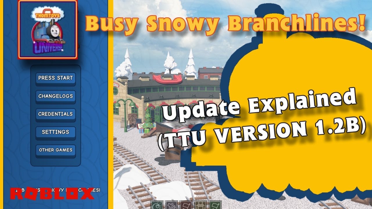 ThomToys Universe: Busy Snowy Branchlines! Update Explained (ROBLOX)