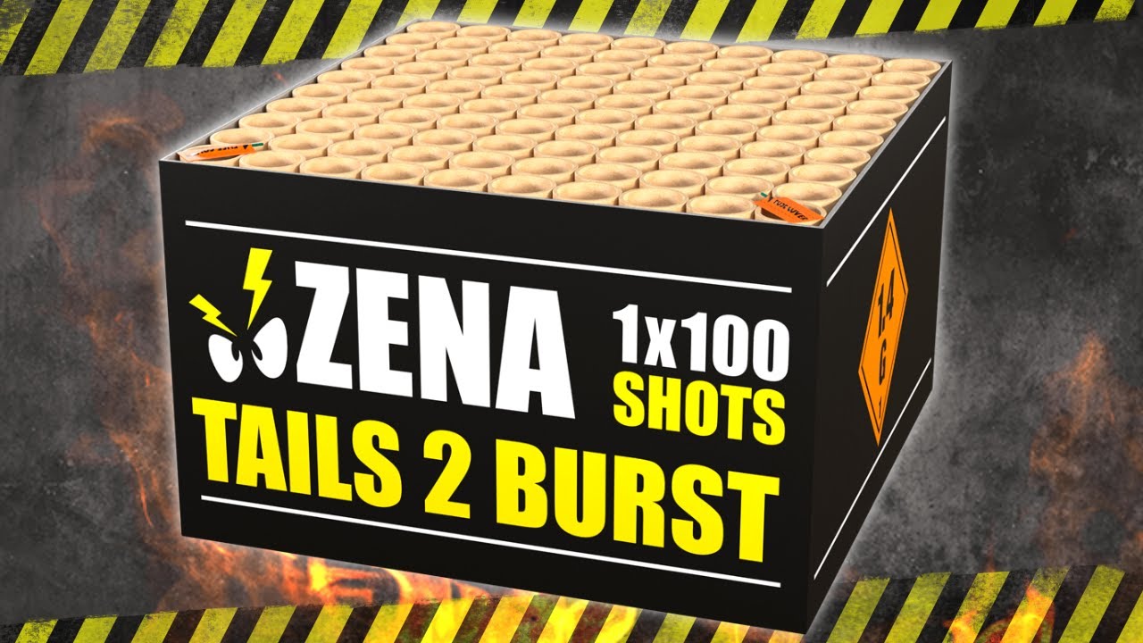 Zena Tails 2 Burst - Zena Nederland - Lesli Vuurwerk - 01634