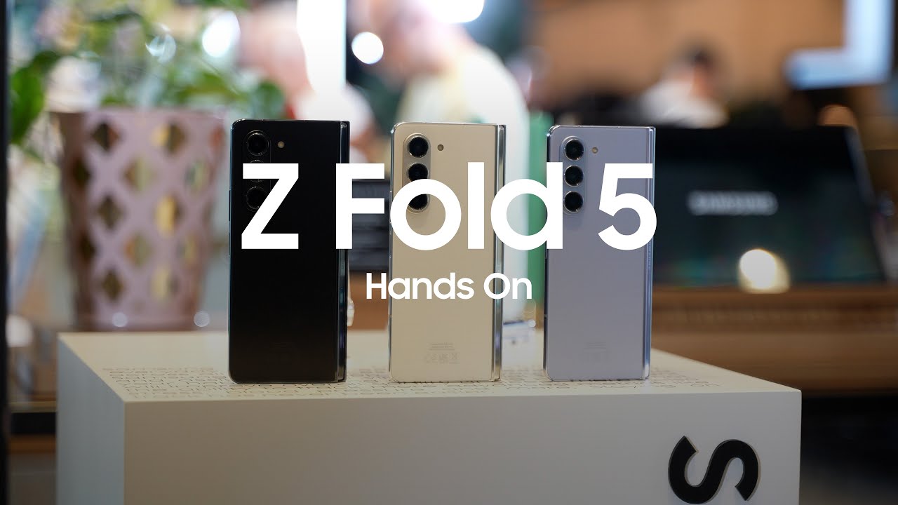 Samsung Galaxy Z Fold 5 Hands On