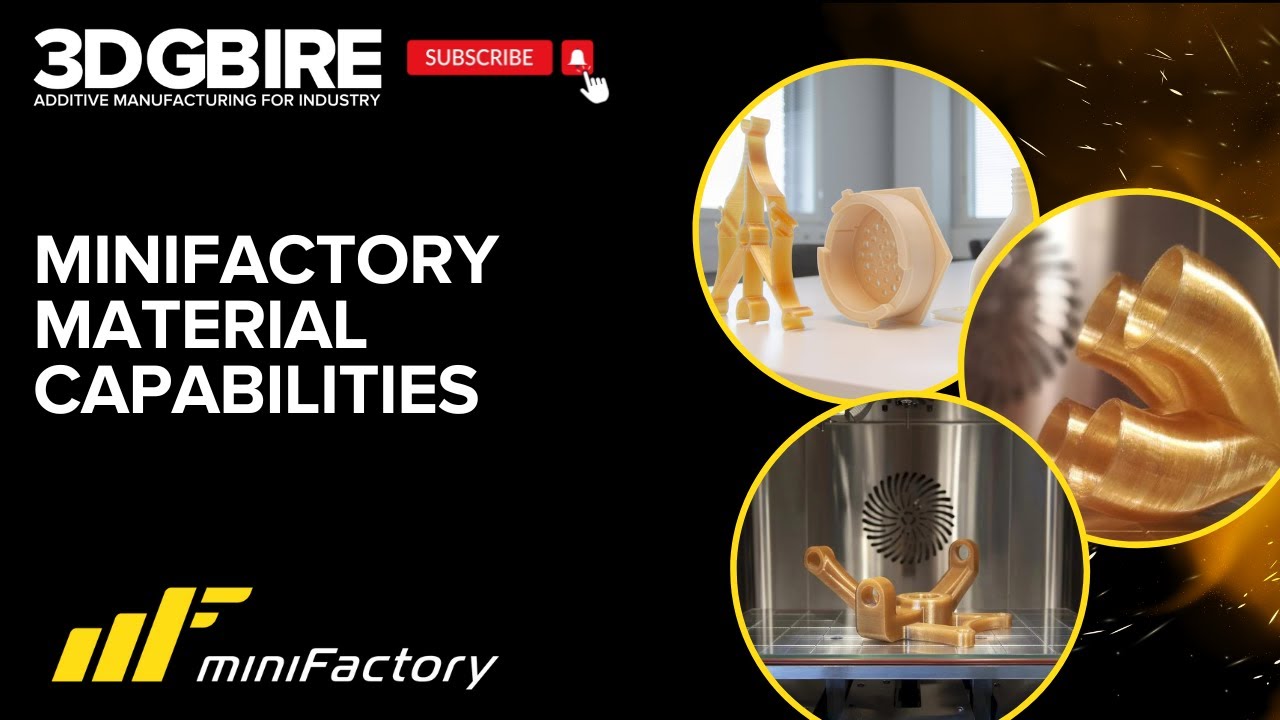 MiniFactory Material Capabilities