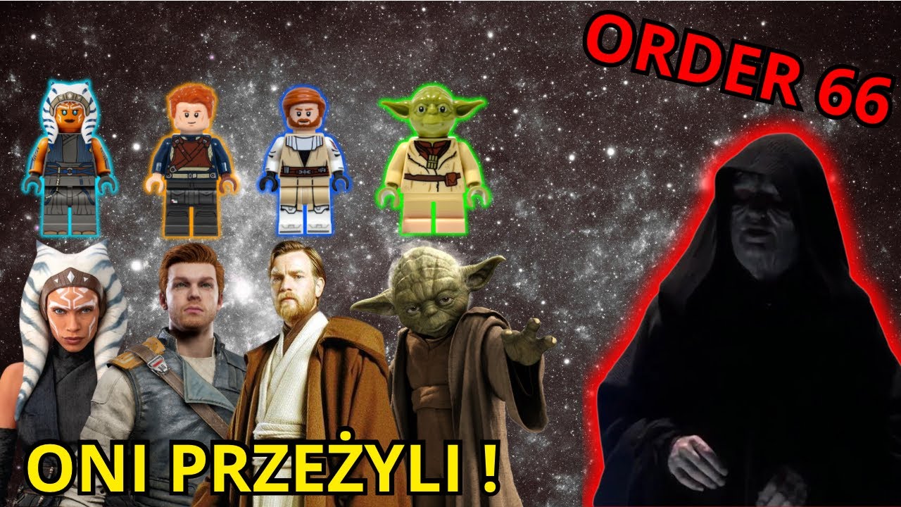 Figurki Jedi, którzy przetrwali rozkaz 66