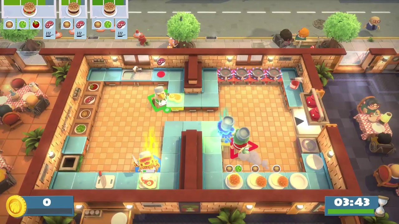 PS5 Overcooked With Friends and family
