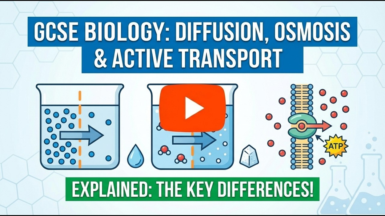 Diffusion, Osmosis & Active Transport: The Differences