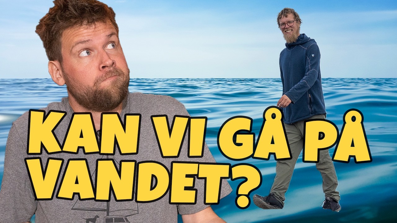 Kan vi gå på vandet? Konkurrence