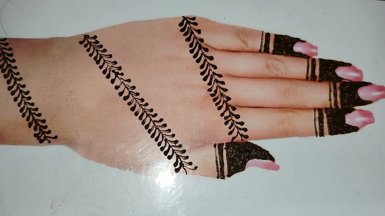 New Easy Trick Mehndi Design | Hathon Ki Mehandi | Beautiful Mehndi Design | Simple Henna Design