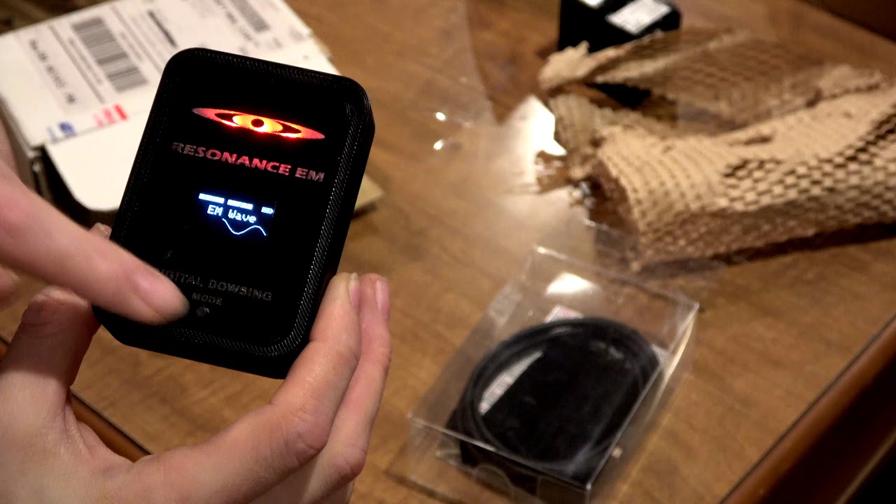 new ghost hunting equipment  resonance em by bill chappell at digital dowsing