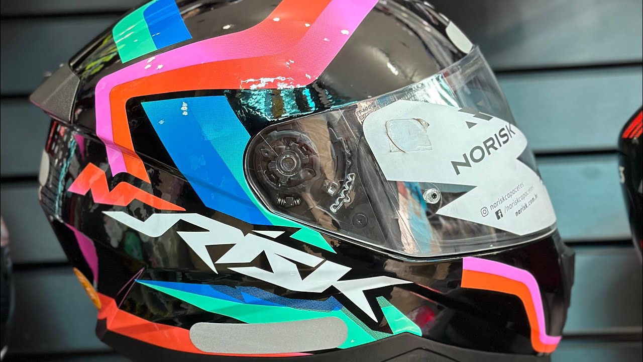 Trocando a viseira do Norisk Razor passo a passo