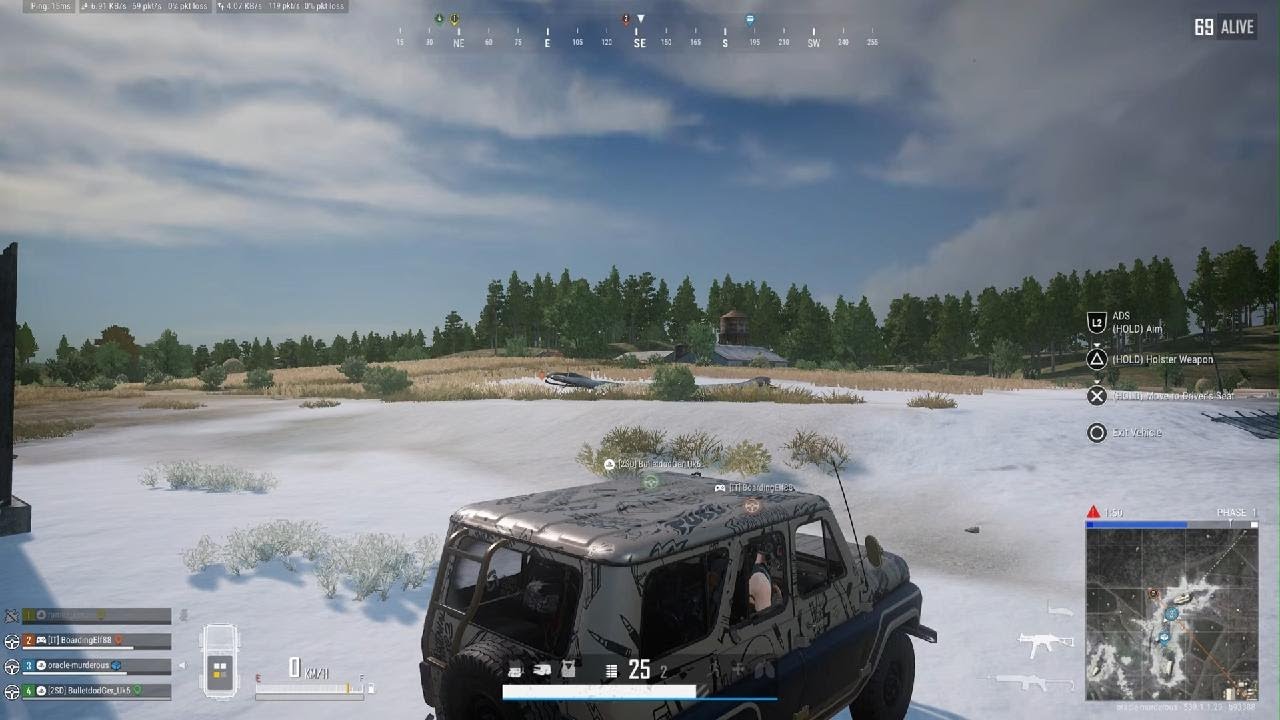 Pubg touching cloth chicken dinner, zero 2 hero