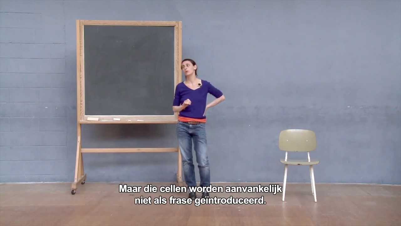 Rosas danst Rosas - Словарь второй части (с субтитрами на нидерландском)