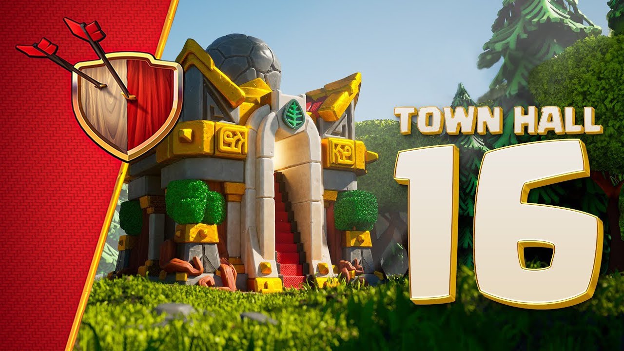 Get Ready For Town Hall 16! Clash of Clans New Update