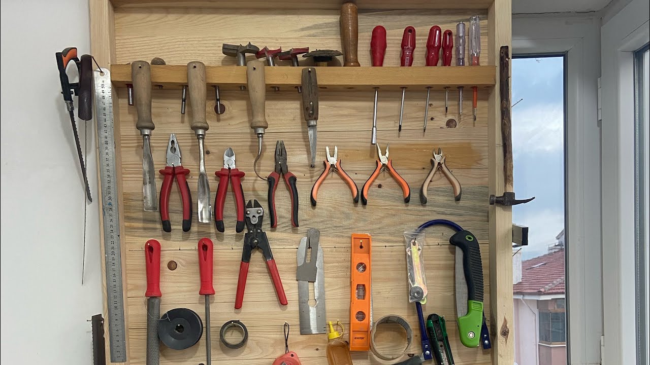 Ahşap malzeme dolabı nasıl yapılır ? // #woodworking  // DIY- How to make wooden material cabinet ?