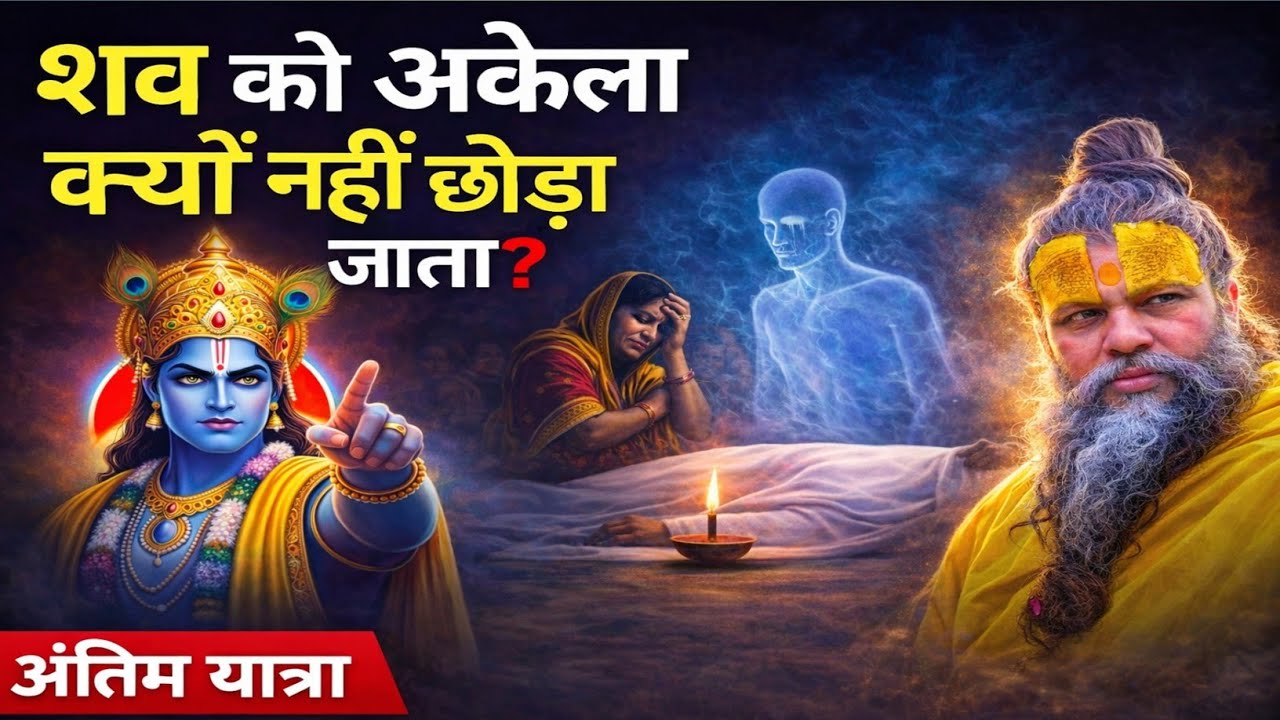 👉 शव को अकेला क्यों नहीं छोड़ा जाता? मृत्यु के बाद आत्मा क्या करती है? | प्रेमानंद महाराज जी